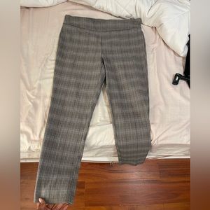 Black and Grey Plaid Plants